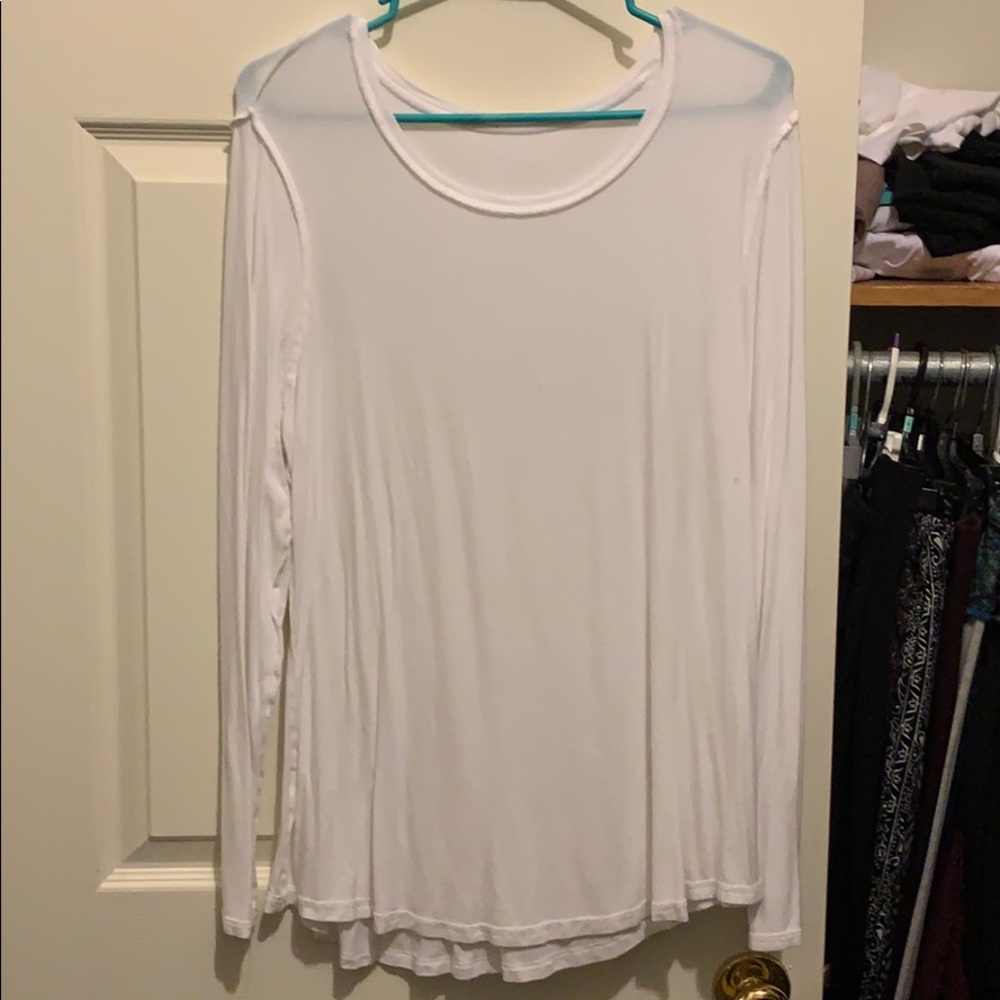 White long sleeve shirt